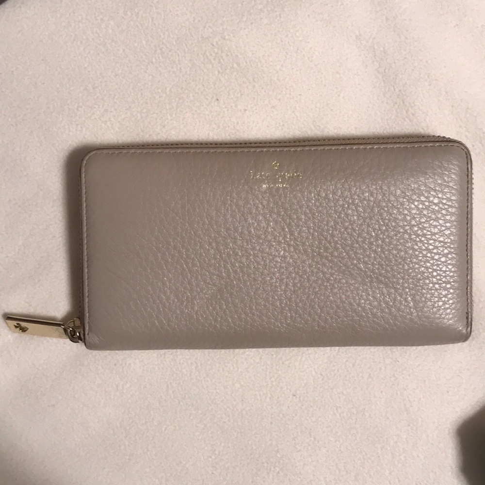 Tan Kate Spade Wallet